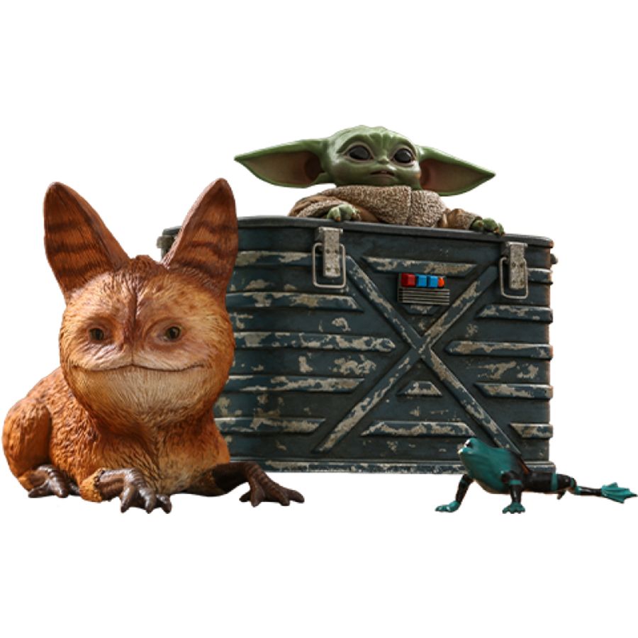 Star Wars: The Mandalorian - Grogu 1:6 Scale Collectable Action Figure Set
