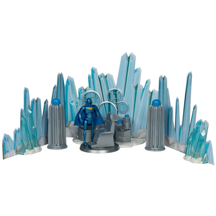 Superman (2025) - Fortress Of Solitude with Superman Robot #4 Figure Gold Label Playset