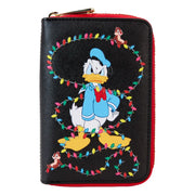 Disney - Donald wrapped in Lights Zip Wallet