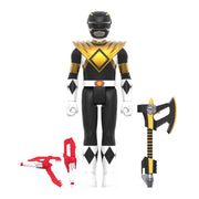Power Rangers - Black Ranger with Dragon Shield ReAction 3.75″ Action Figure