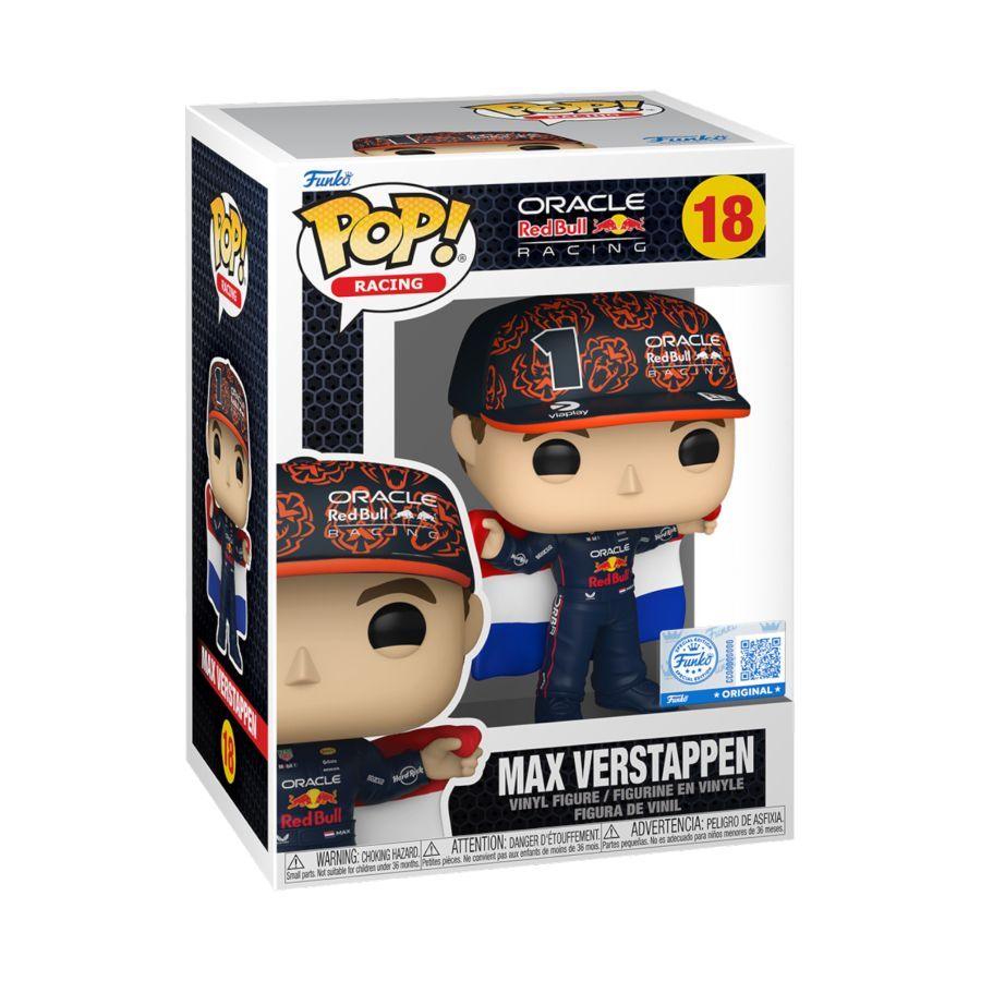 Formula 1: Red Bull - Max Verstappen with Flag (Pop! Vinyl)