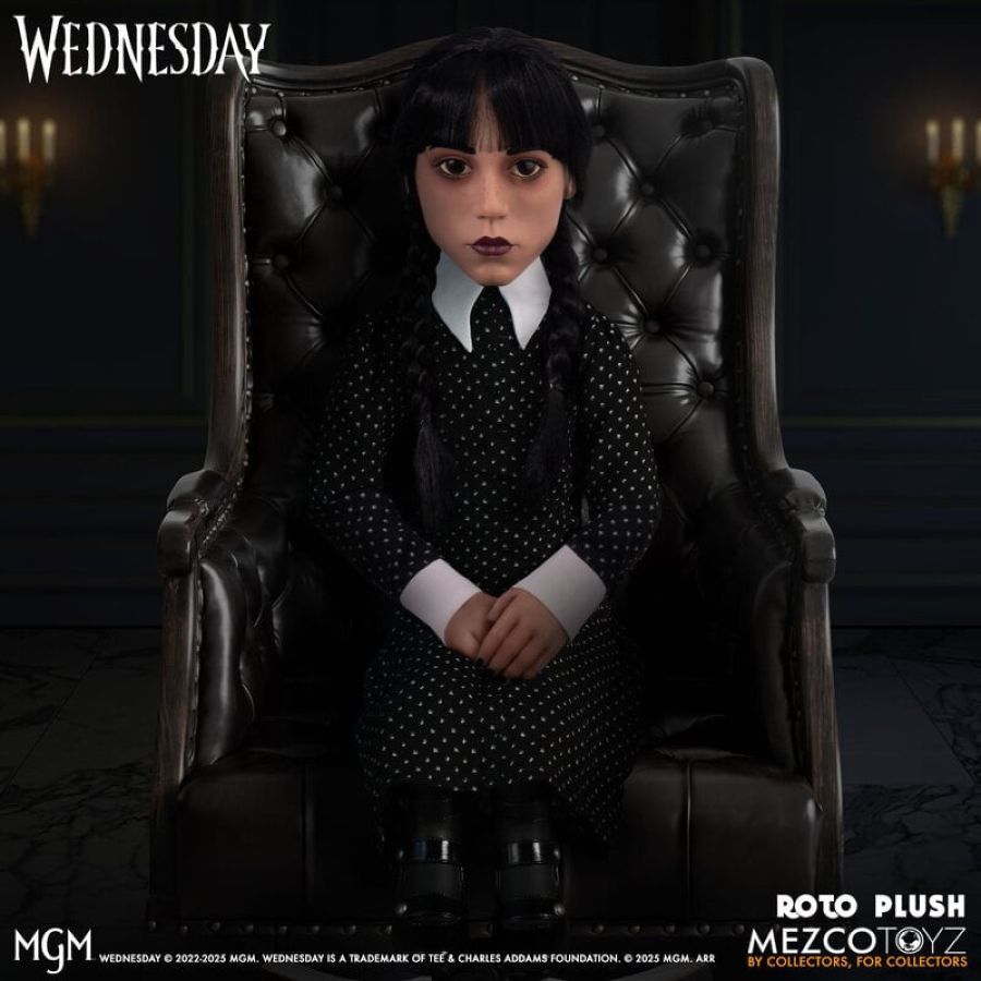 Wednesday (TV) - Wednesday Addams 18″ MDS Roto Plush