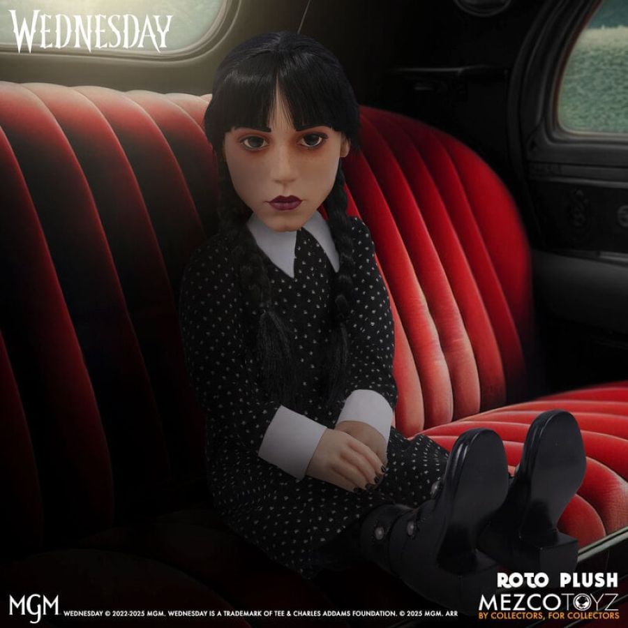 Wednesday (TV) - Wednesday Addams 18″ MDS Roto Plush