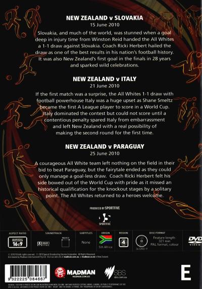 2010 FIFA World Cup: South Africa New Zealand DVD