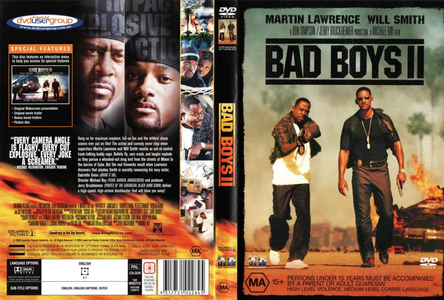 Bad Boys II DVD