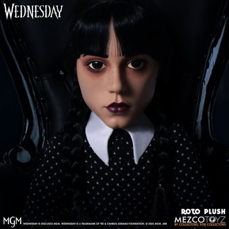 Wednesday (TV) - Wednesday Addams 18″ MDS Roto Plush