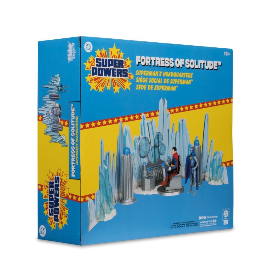 Superman (2025) - Fortress Of Solitude with Superman Robot #4 Figure Gold Label Playset