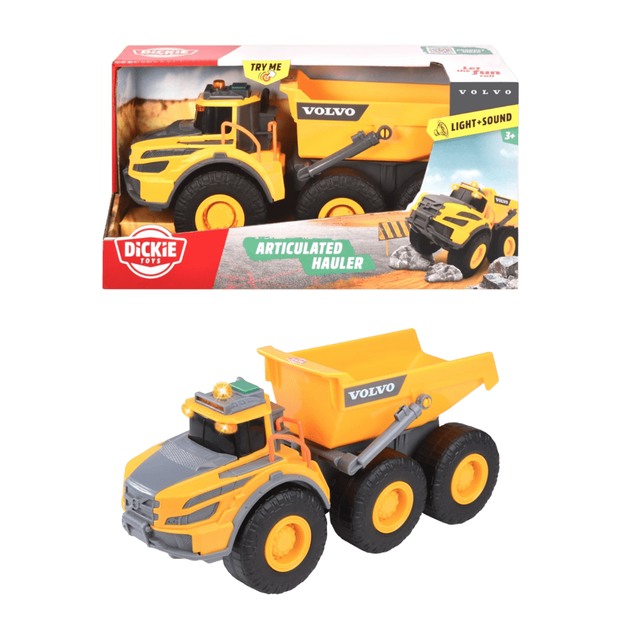 Dickie Toys - Volvo Articulated Hauler 23cm