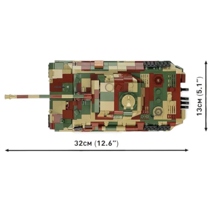 World War 2 - Panzer V Panther Ausf. A Construction Brick Set (1150 Pieces)
