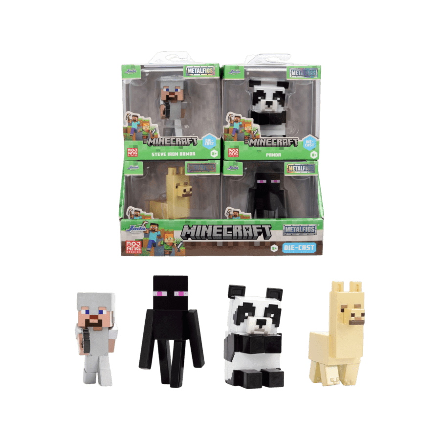 Minecraft - 2.5″ Metalfigs Wave 6 Assortment (Display of 12)