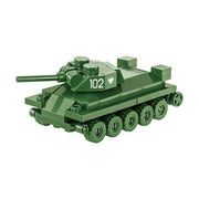 World War 2 - T-34/76 Tank Construction Brick Set (101 Pieces)