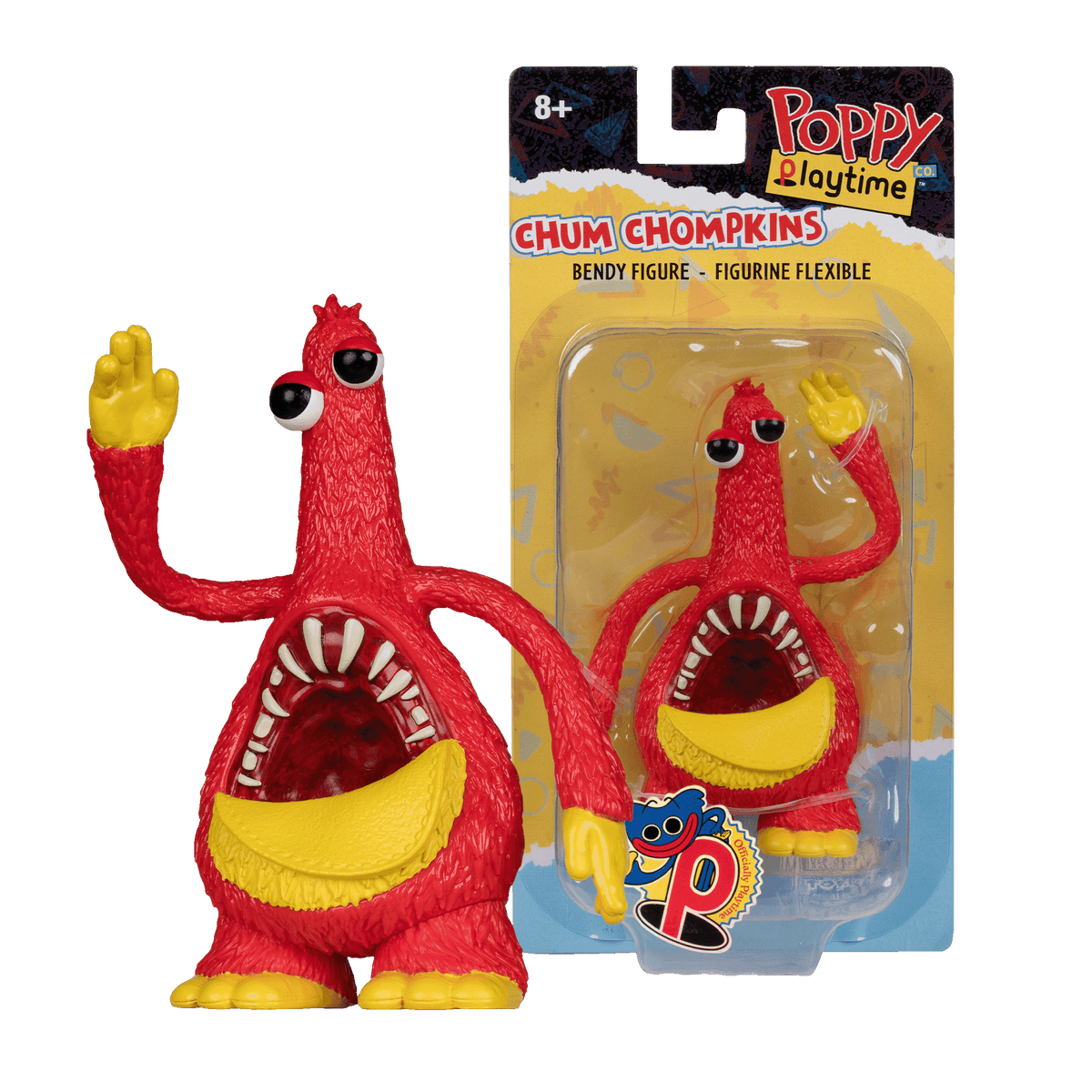 Poppy Playtime - Chum Chopkins 4.5″ Bendable Figure