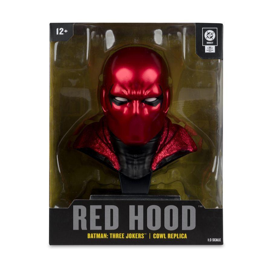 DC Comics - Red Hood Cowl (Batman: Three Jokers) 1:3 Scale Prop Replica