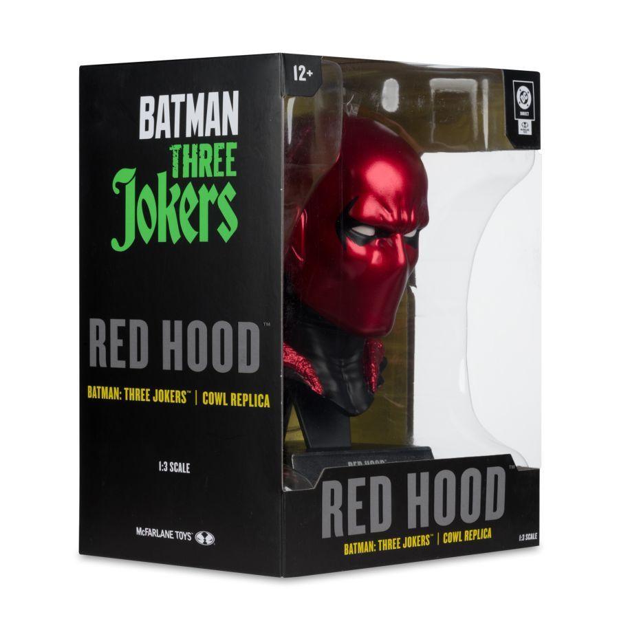 DC Comics - Red Hood Cowl (Batman: Three Jokers) 1:3 Scale Prop Replica