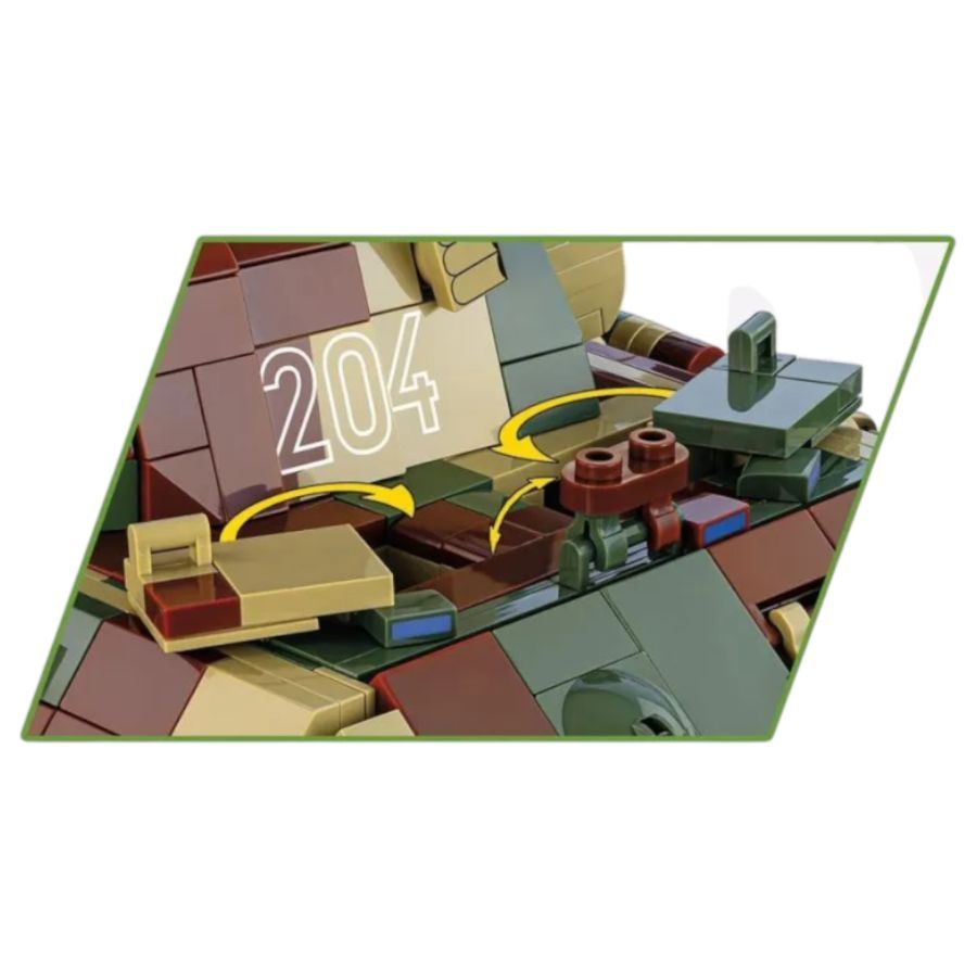 World War 2 - Panzer V Panther Ausf. A Construction Brick Set (1150 Pieces)