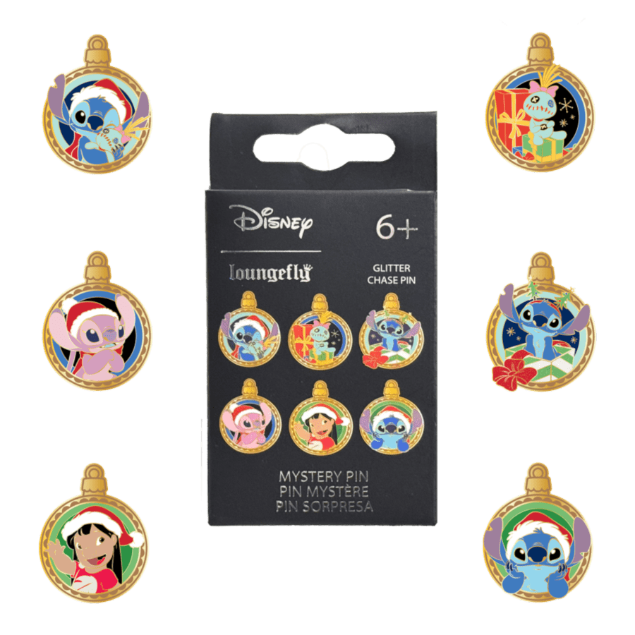 Lilo & Stitch - Holiday Ornaments Mystery Box Pins (Display of 12)