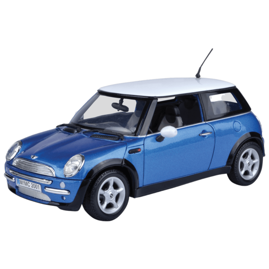 Timeless Legends - 1:18 Scale Mini Cooper [Blue]
