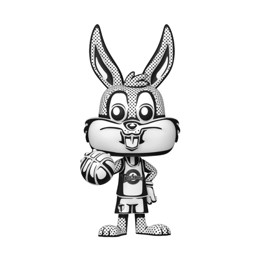 Space Jam - Bugs Bunny (Joshua Vides Black & White Version) 10″ (Pop! Vinyl)