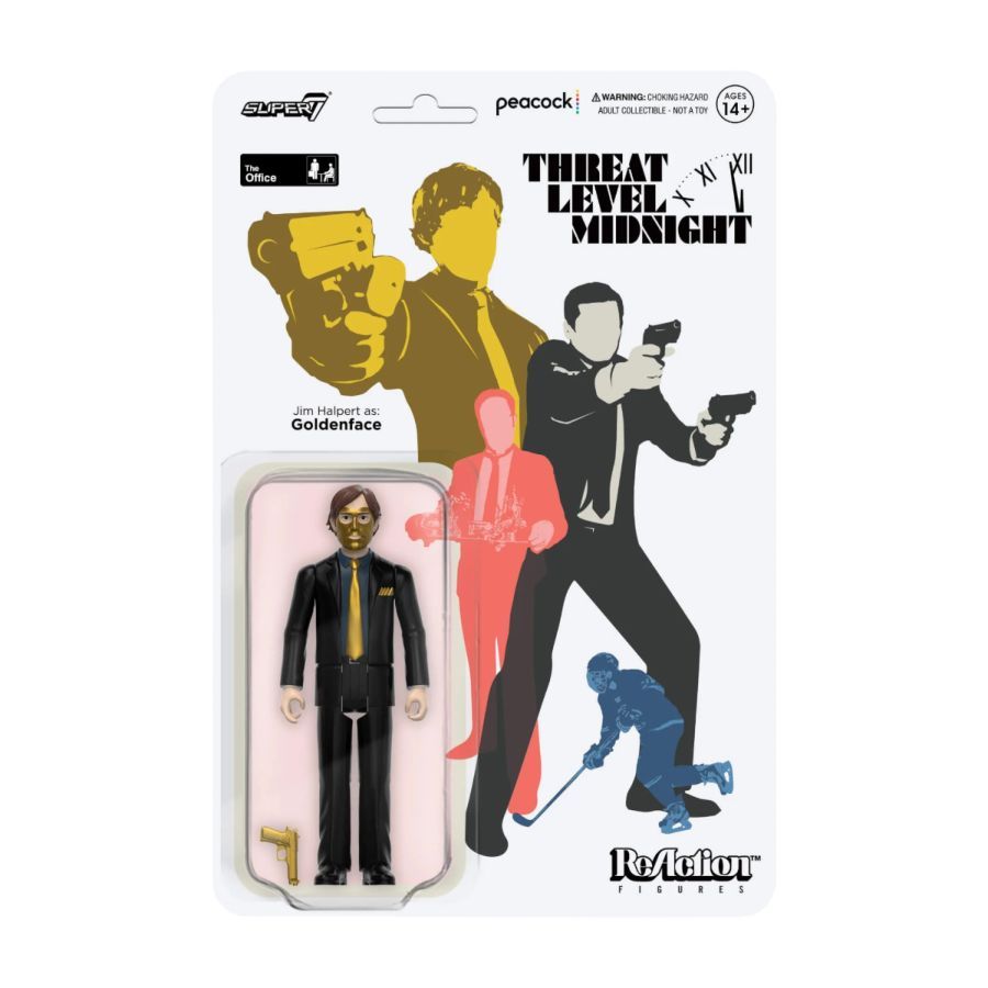 The Office - Goldenface (Threat Level Midnight) ReAction 3.75″ Action Figure