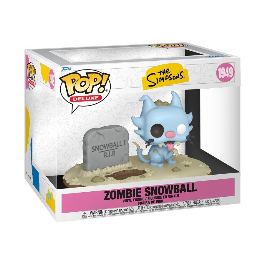 The Simpsons - Zombie Snowball (Pop! Deluxe)