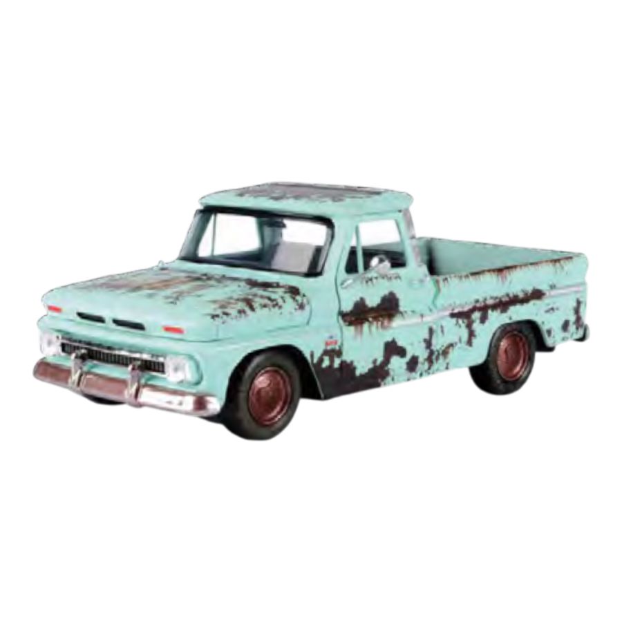 Weathered Treasures - 1:24 1966 Chevy C10 Fleetside Die-Cast Vehicle
