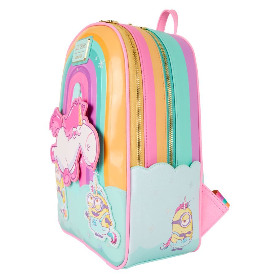 Minions - Fluffy Unicorn Loungefly Backpack (Movable Unicorn)