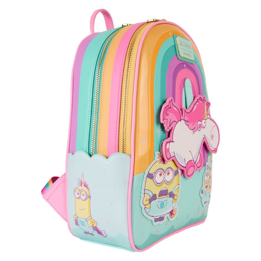 Minions - Fluffy Unicorn Loungefly Backpack (Movable Unicorn)