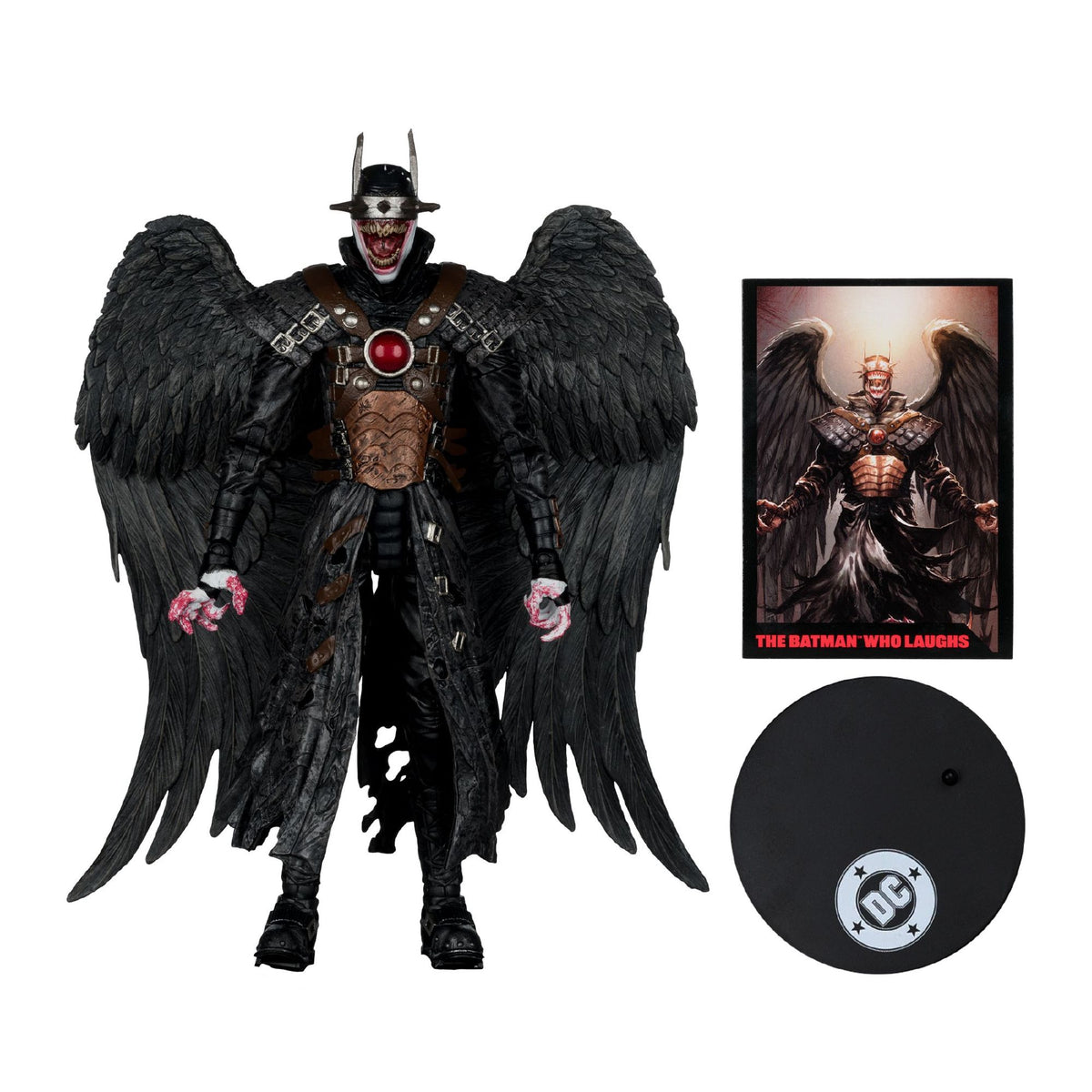 DC Comics - Batman Who Laughs (Gold Label) 7″ Figure with Comic