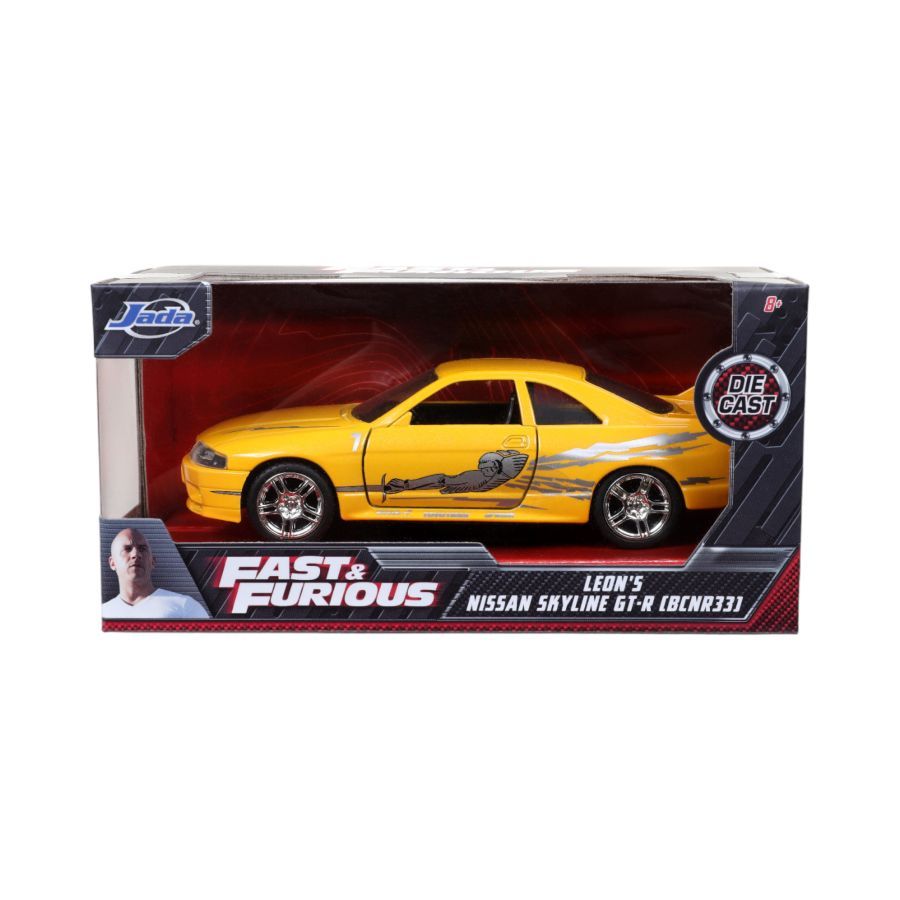 Fast & Furious - 1995 Nissan Skyline GTR R33 1:32 Scale Hollywood Ride