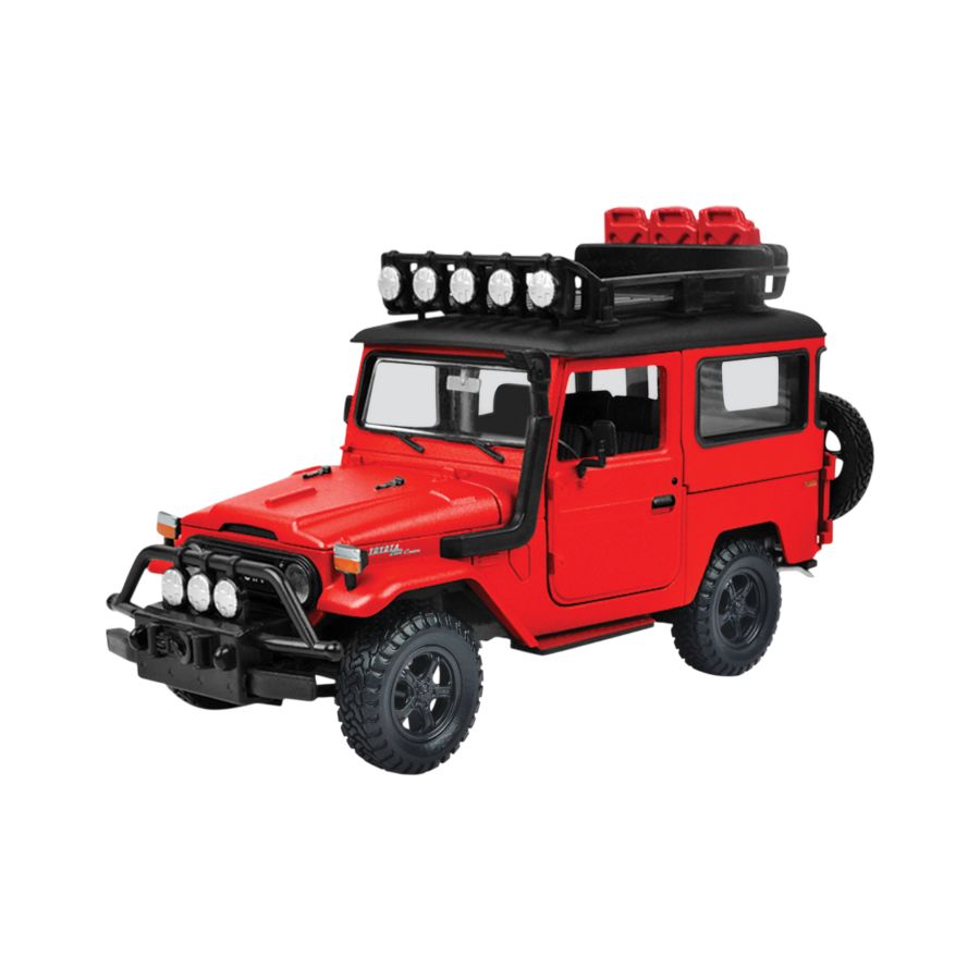 Off Road - 1:24 Toyota FJ Land Cruiser (Red) Die-Cast Vehicle