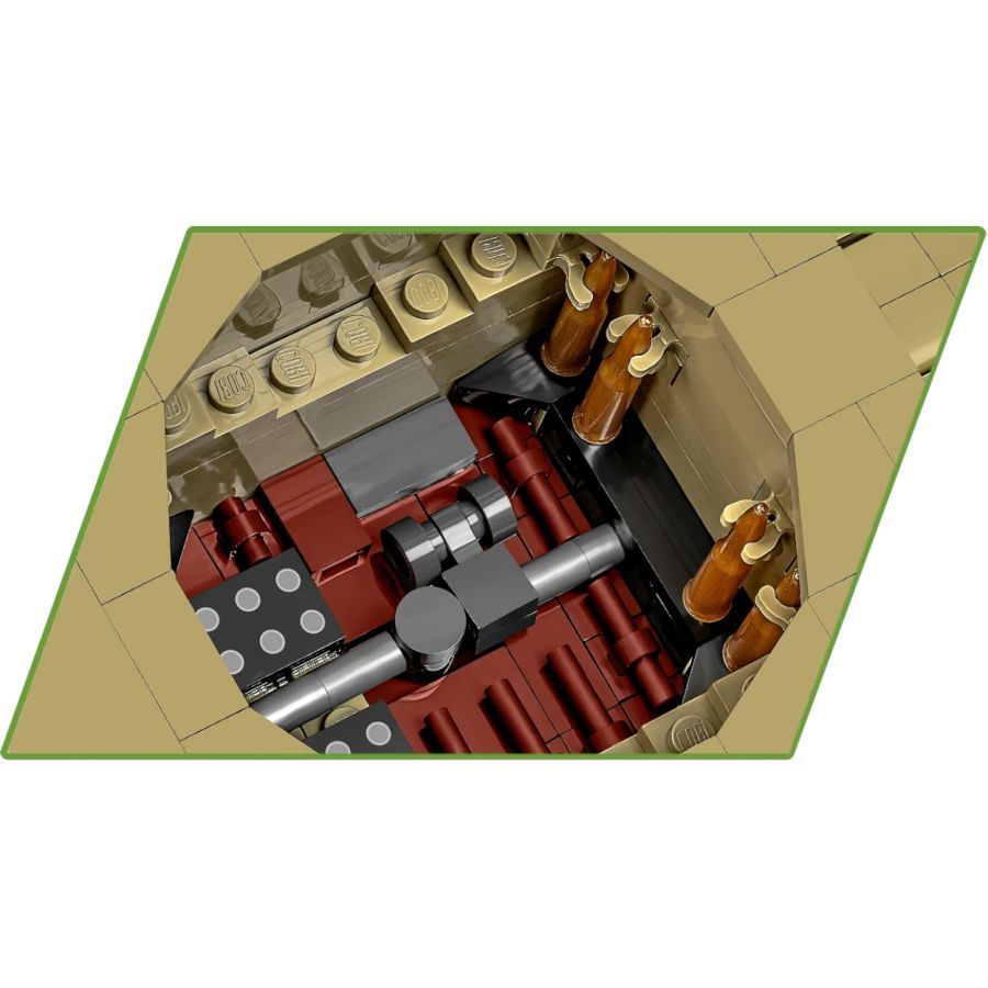 World War 2 - Panzer V Panther Ausf. G “Pudel” Construction Brick Set (1133 Pieces)