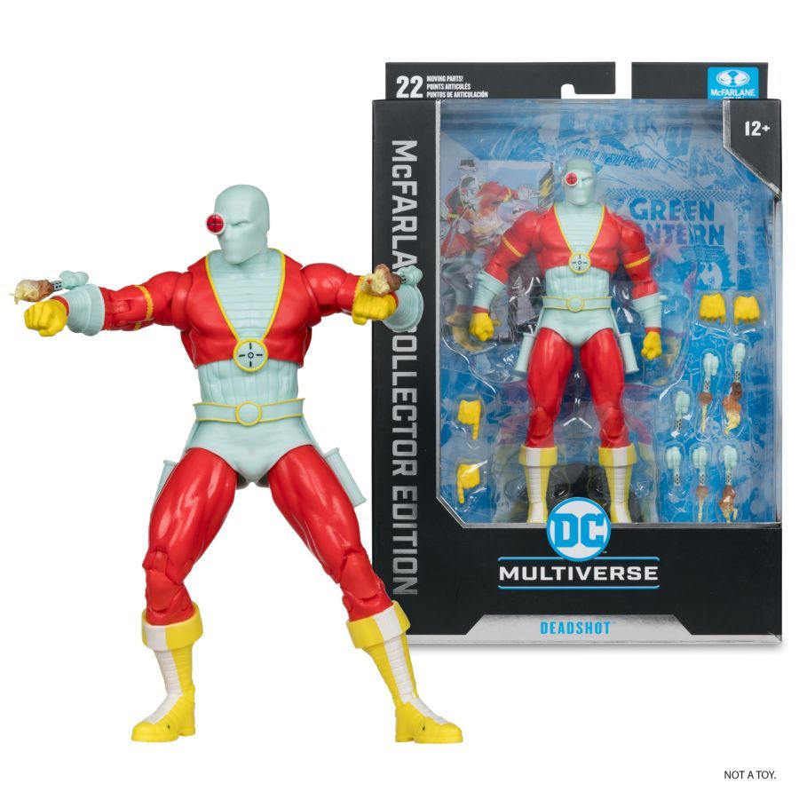 DC Comics - Deadshot #35 Mcfarlane Collector Edition 7″ Figure