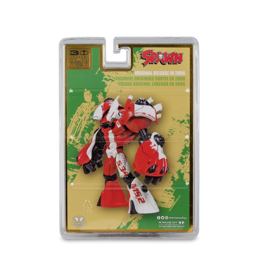 Spawn - Robot Wars Spawn (Mcfarlane Toys 30th Anniversary) 7″ Figure