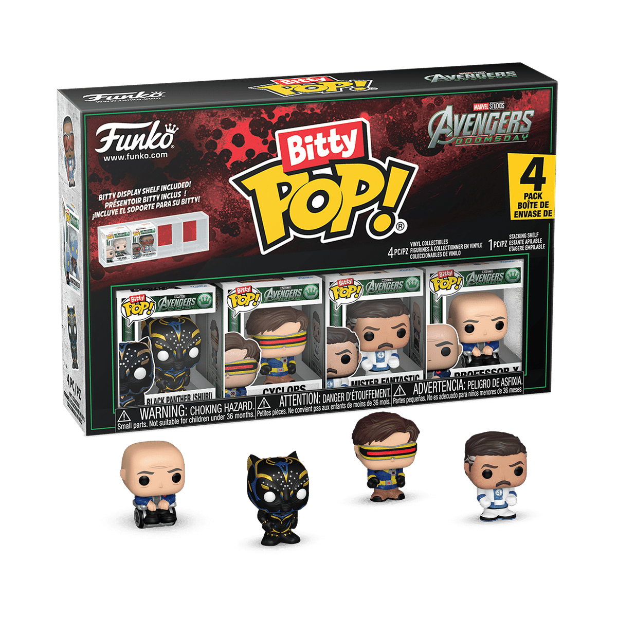 Avengers: Doomsday - Black Panther (Shuri) (Bitty Pop! 4-Pack)