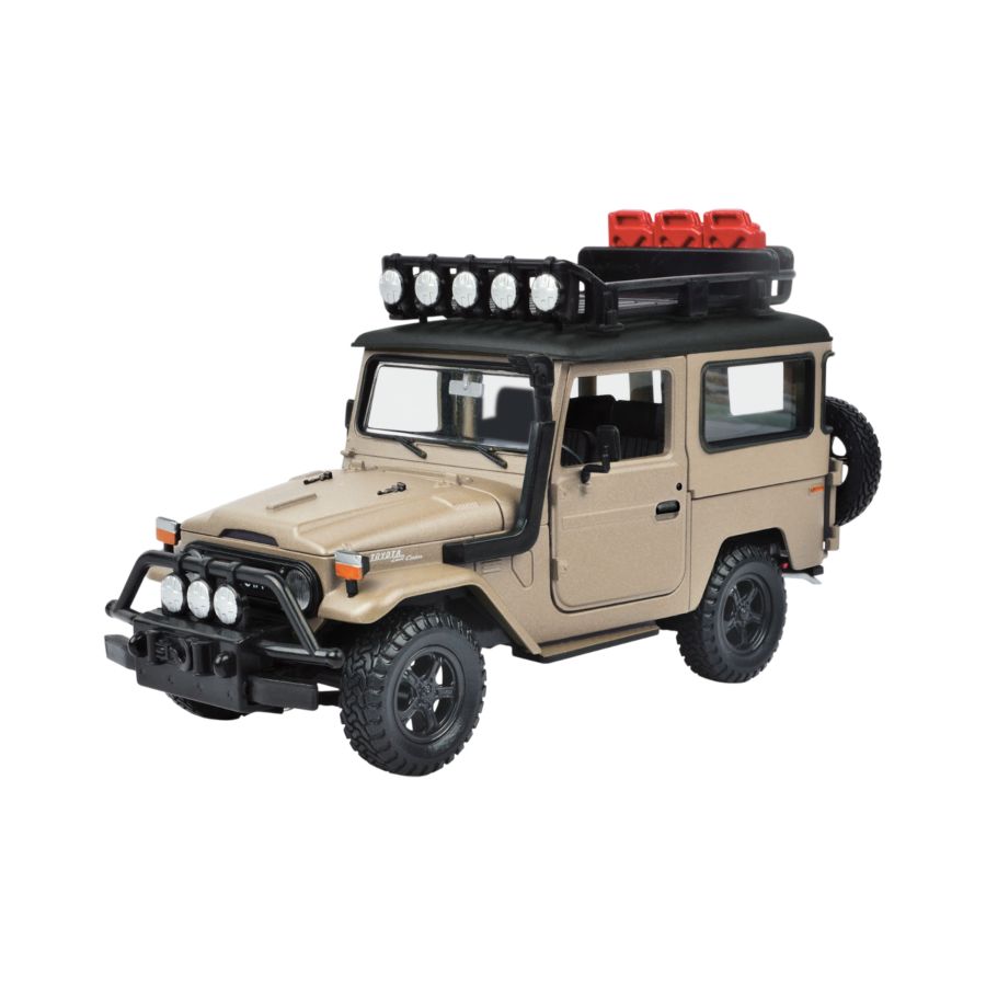 Off Road - 1:24 Toyota FJ Land Cruiser (Beige) Die-Cast Vehicle
