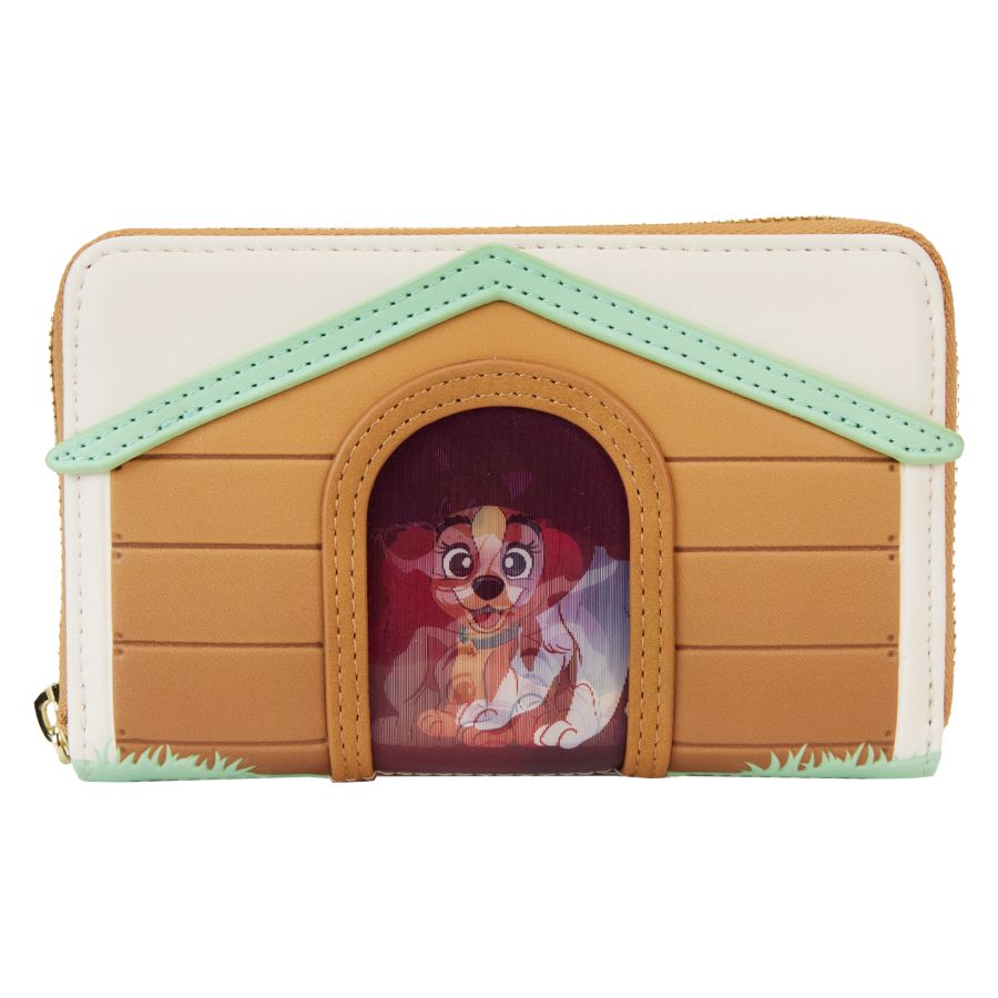 Disney - I Heart Disney Dogs Lenticular Zip Wallet