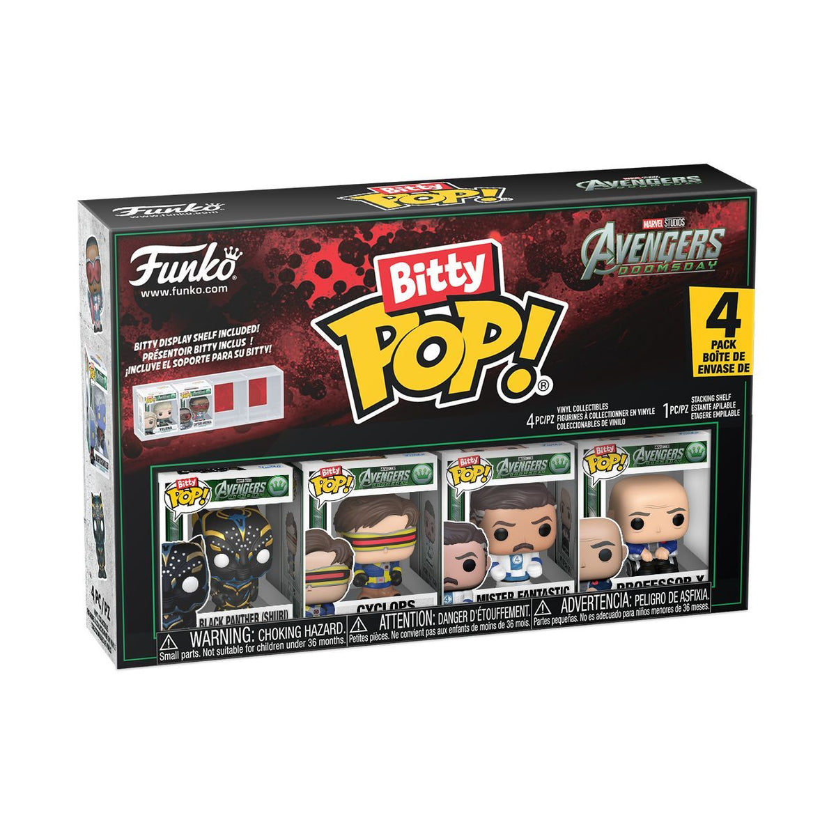 Avengers: Doomsday - Black Panther (Shuri) (Bitty Pop! 4-Pack)