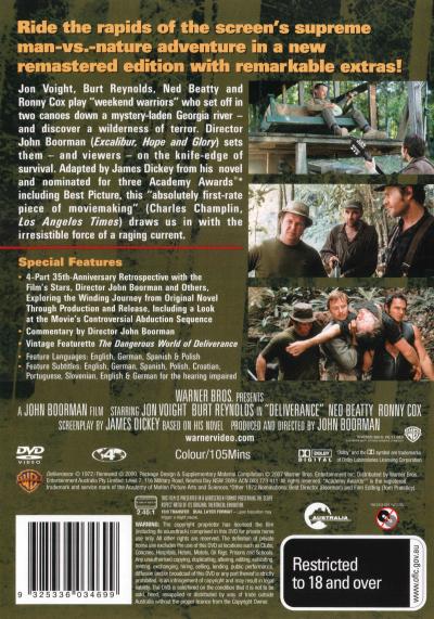 Deliverance (Deluxe Edition) DVD