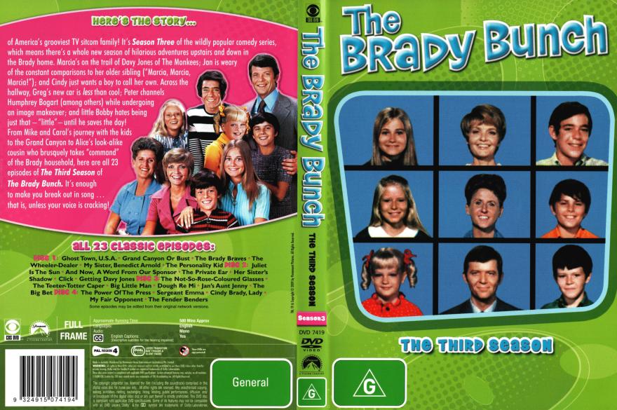The Brady Bunch: Season 3 DVD