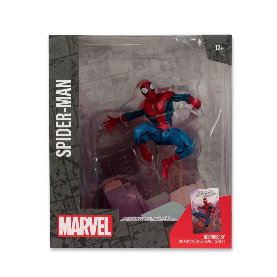 Marvel - Spider-Man “The Amazing Spider-Man #1” 1:10 Scale Posed Figure