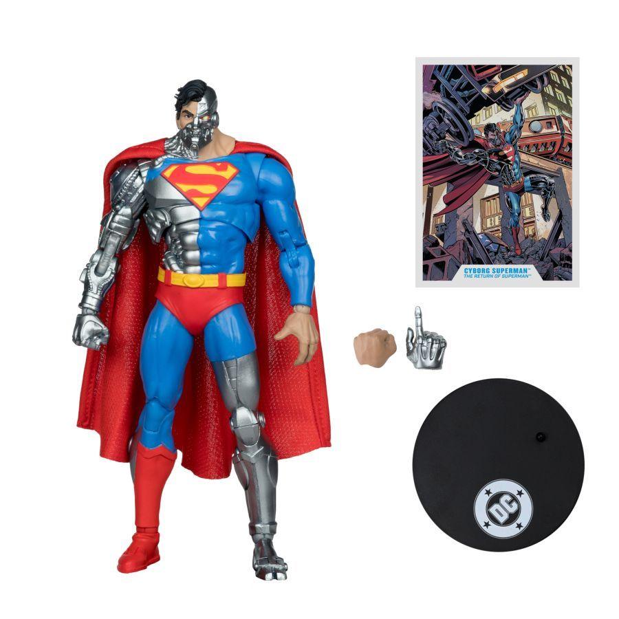 DC Multiverse - Cyborg Superman (Mcfarlane Vault) 7″ Action Figure