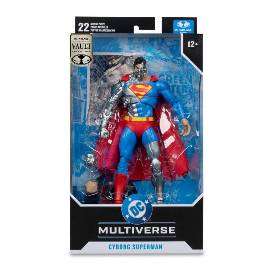 DC Multiverse - Cyborg Superman (Mcfarlane Vault) 7″ Action Figure