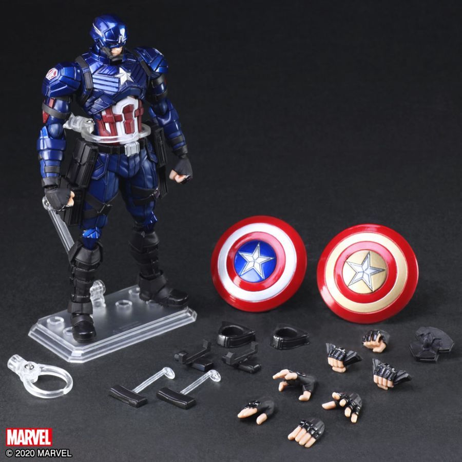 Marvel Comics - Captain America Bring Arts Action Figure