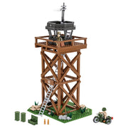 World War 2 - U.S. Control Tower Construction Brick Set (664 Pieces)