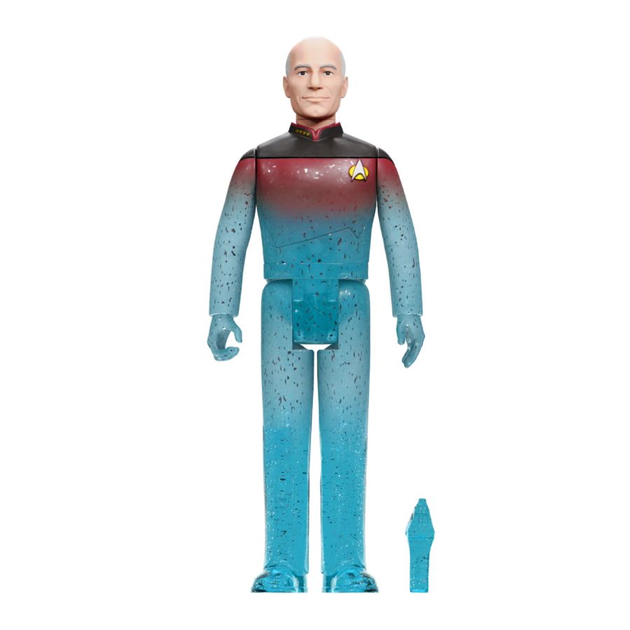 Star Trek: The Next Generation - Captain Picard Transporter ReAction 3.75″ Action Figure