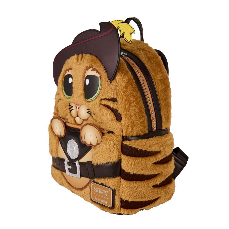 Shrek - Puss In Boots Cosplay Faux Fur Loungefly Backpack