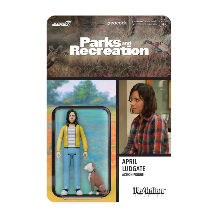 Parks and Recreation - April Ludgate ReAction 3.75″ Action Figure
