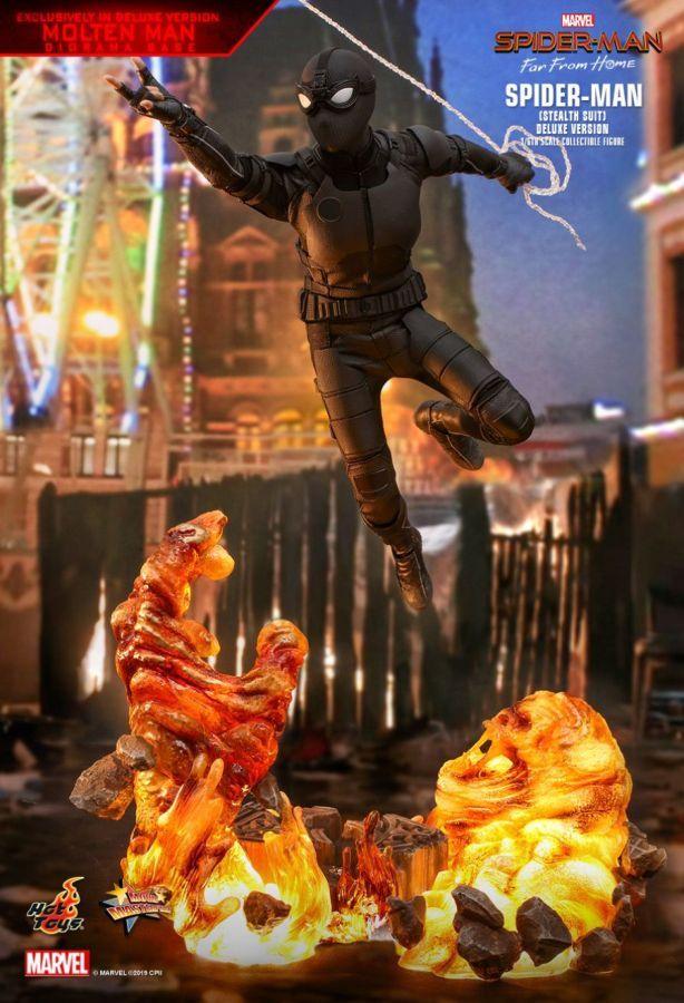 Spider-Man: Far From Home - Stealth Suit Deluxe 12″ 1:6 Scale Collectable Action Figure