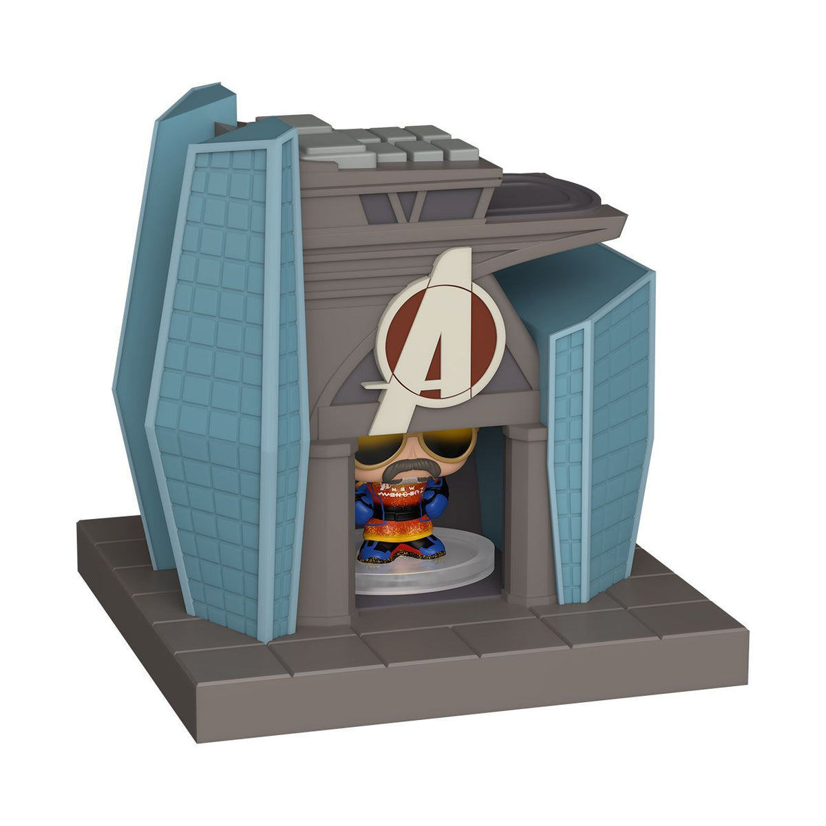 Avengers: Doomsday - Red Guardian with Avengers Tower (Bitty Pop! Town)