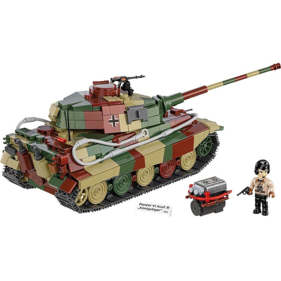 World War 2 - Panzer VI Ausf.B Konigst Construction Brick Set (802 Pieces)